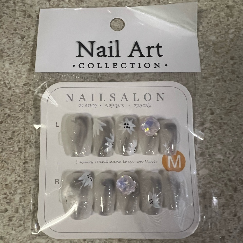 Press on nails.